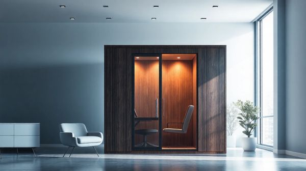 7 avantages d'une cabine acoustique sur mesure pour votre bureau