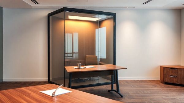 7 avantages d'une cabine acoustique sur mesure pour votre bureau