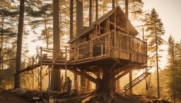 Comment réaliser la construction d’une cabane dans les arbres ?