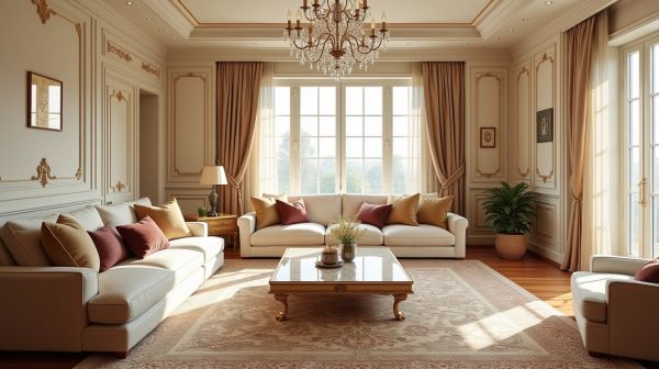 L'art de la décoration de luxe pour un intérieur raffiné