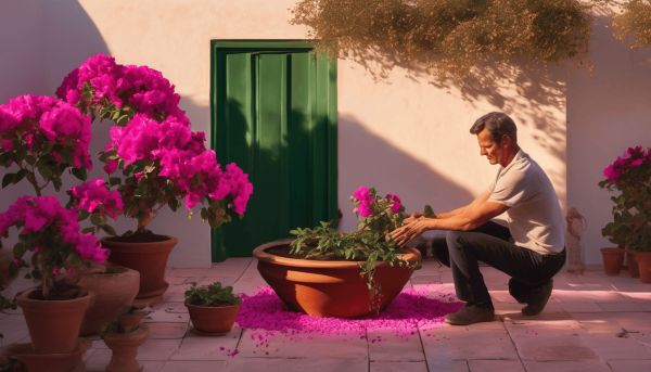 Optimiser le terreau pour un bougainvillier en pleine pousse