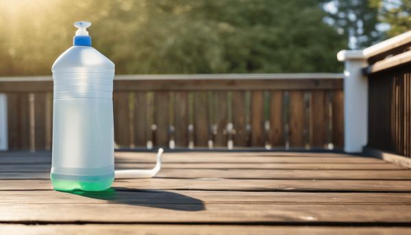 Quel temps laisser agir l’eau de javel sur votre terrasse ?