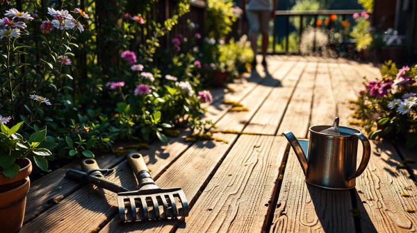 Top conseils pour entretenir votre terrasse en bois comme un pro
