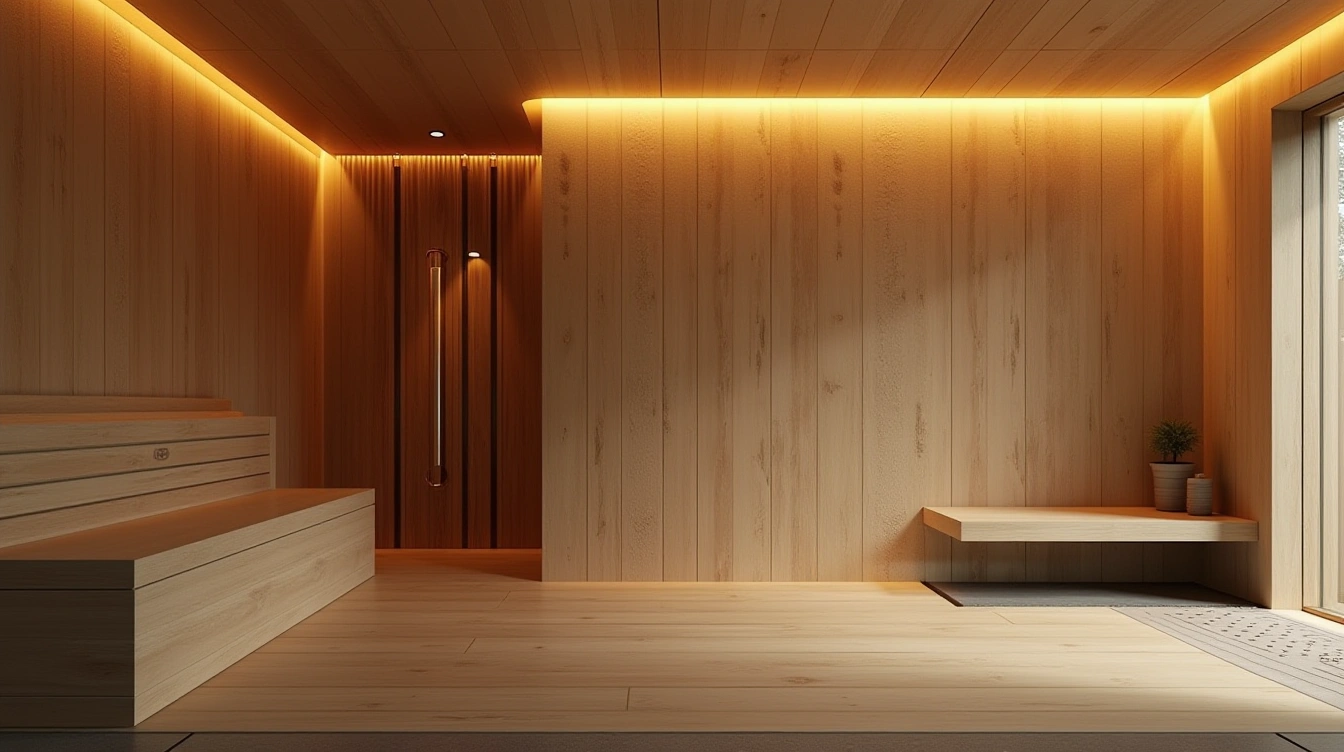 Optimiser l’espace, la lumière et le design du sauna